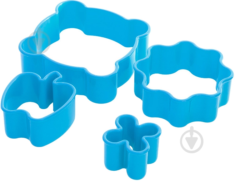 Набір форм для печива Titiz Plastik 4 шт. AP-9072-LB - фото 1