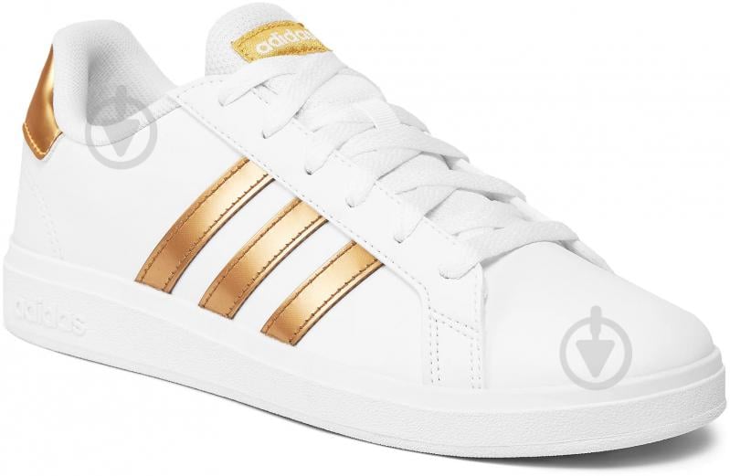 Кросівки дитячі демісезонні Adidas GY2578 р.39 1/3 білі - фото 3