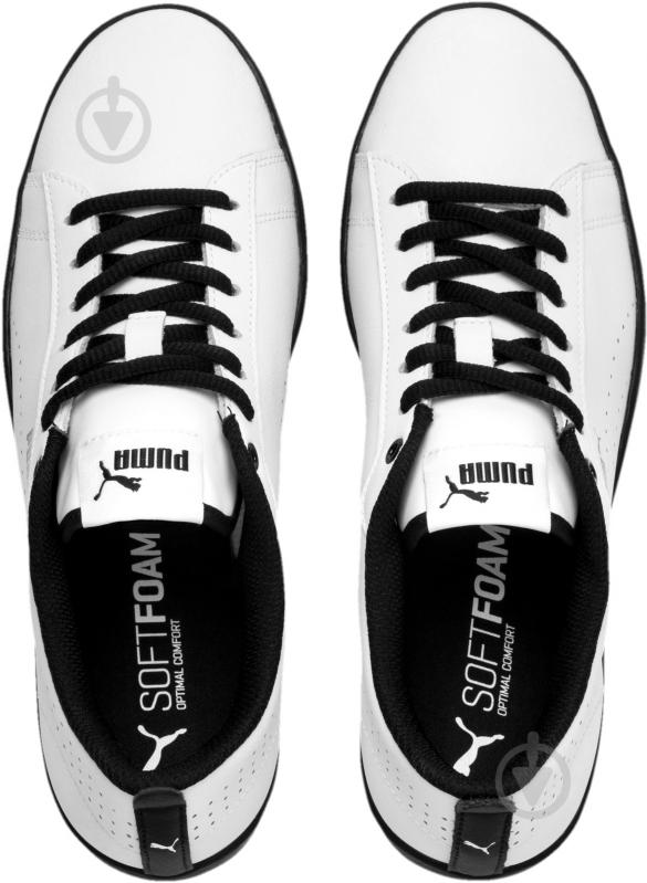 Кросівки жіночі демісезонні Puma Smash Wns v2 L Perf 36521608 р.35,5 білі - фото 2