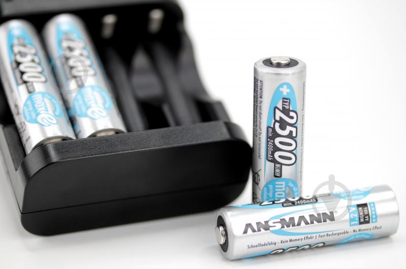 Аккумуляторы Ansmann 2500 mAh NiMH 1.2V maxE Premium 1/2AA 4 шт. (5035442) - фото 14