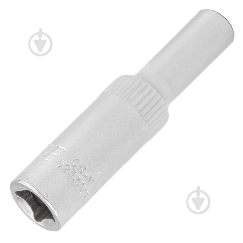 Головка глибока 5 мм 1/4''6 г Forsage 1 шт. F-5255005 - фото 2 Головка глибока 5 мм 1/4''6 г Forsage 1 шт. F-5255005 - фото 2