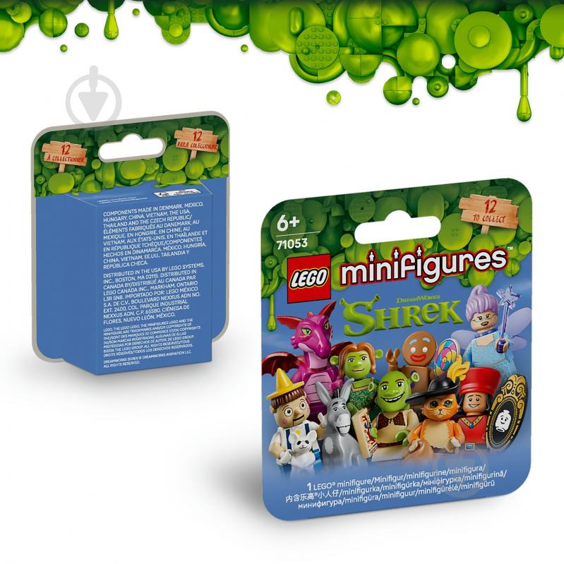 Конструктор LEGO Minifigures серия «Шрек» 71053_1 - фото 7 Конструктор LEGO Minifigures серия «Шрек» 71053_1 - фото 7