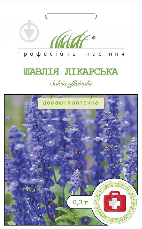 Насіння Професійне насіння шавлія лікарська 0,3 г (4823058202204) - фото 1