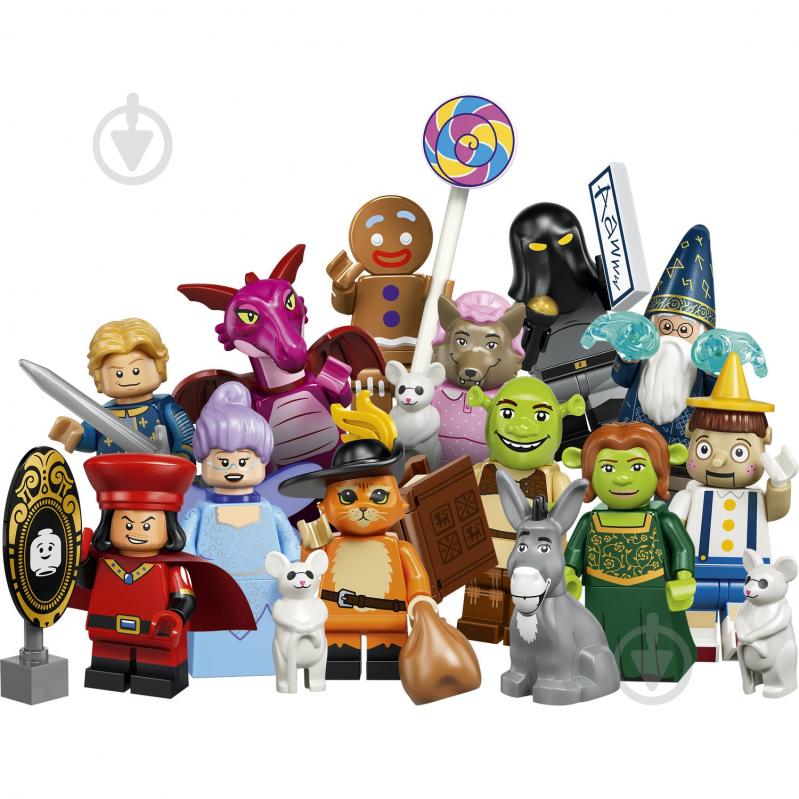 Конструктор LEGO Minifigures серия «Шрек» 71053_2 - фото 3 Конструктор LEGO Minifigures серия «Шрек» 71053_2 - фото 3