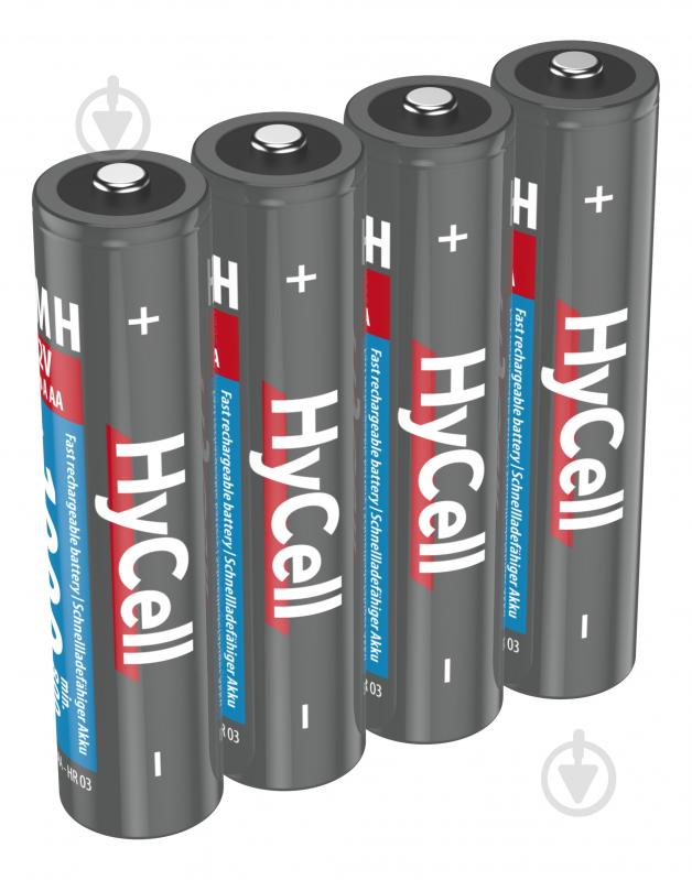 Акумулятор Ansmann HyCell 1000 mAh NiMH 1.2V AAA (мізинчикові) 4 шт. (5030662) - фото 3