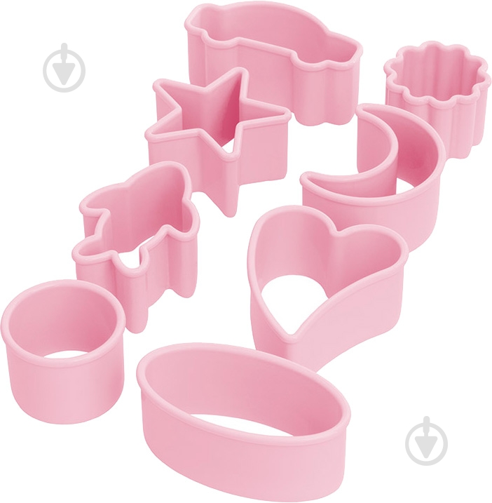 Набір форм для печива Titiz Plastik 8 шт. AP-9073-PK - фото 1