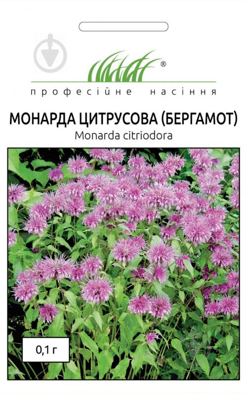 Насіння Професійне насіння монарда (бергамот) 0,1 г (4823058200330) - фото 1