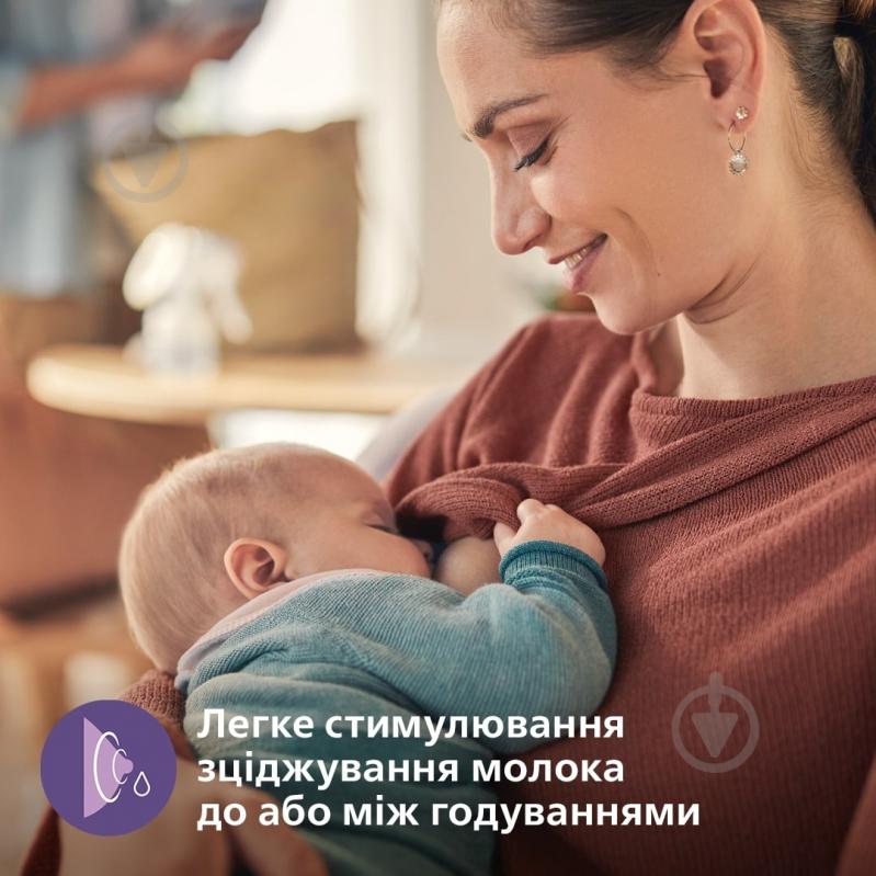 Молоковідсмоктувач Philips Avent ручний з пляшечкою - фото 6