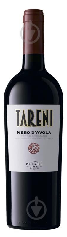 Вино CARLO PELLEGRINO Tareni Nero d`Avola червоне напівсухе 0,75 л - фото 1