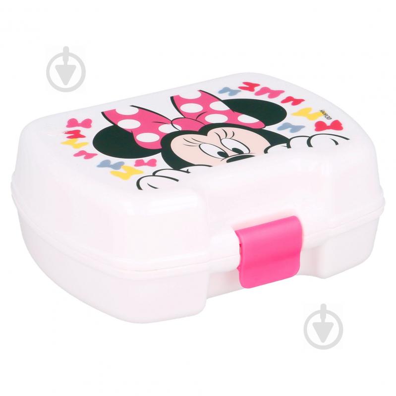 Ланч-бокс Disney - Minnie So Edgy Bows Snack Sandwich Box STOR - фото 1