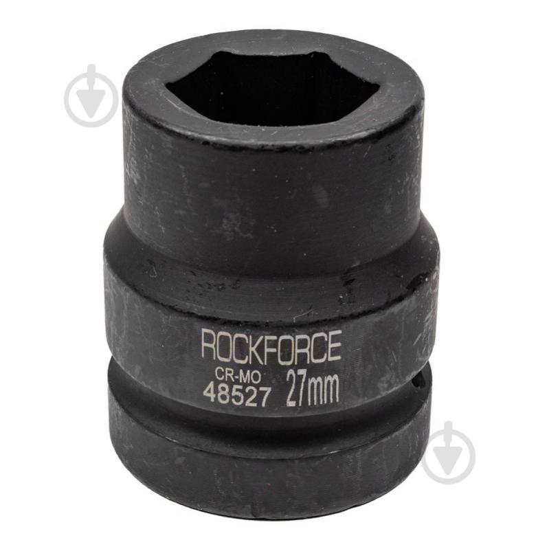 Головка ударна 27 мм 1''6 г Rock FORCE 1 шт. RF-48527 - фото 1 Головка ударна 27 мм 1''6 г Rock FORCE 1 шт. RF-48527 - фото 1