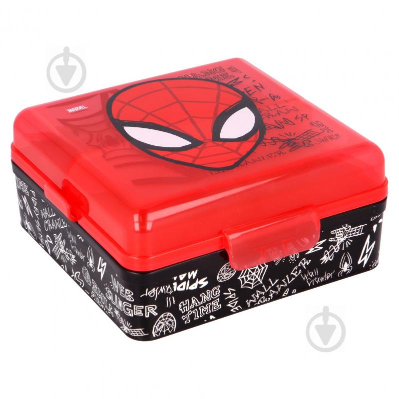 Ланч-бокс Marvel - Spiderman Urban Web Square STOR - фото 1