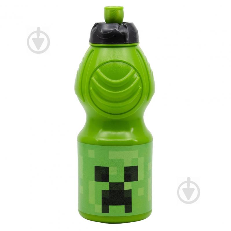 Бутылка детская Minecraft - Creeper Sport Bottle 400 мл STOR - фото 1