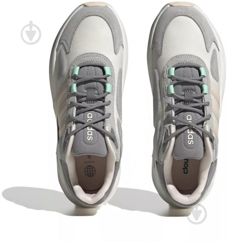 Кроссовки женские демисезонные Adidas HP2695 р.37 1/3 серые - фото 8