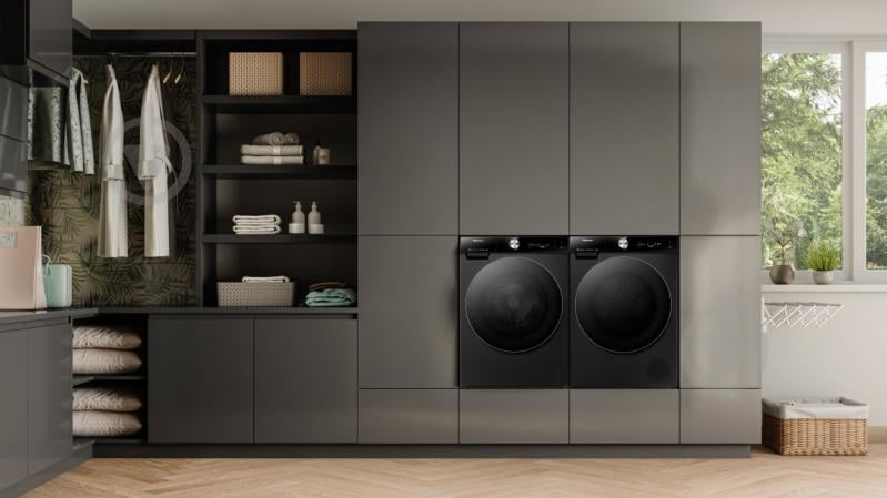 Стиральная машина Hisense WF7S1247BB + сушильная машина DH7S107BB - фото 22 Стиральная машина Hisense WF7S1247BB + сушильная машина DH7S107BB - фото 22