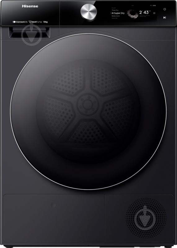 Стиральная машина Hisense WF7S1247BB + сушильная машина DH7S107BB - фото 11 Стиральная машина Hisense WF7S1247BB + сушильная машина DH7S107BB - фото 11