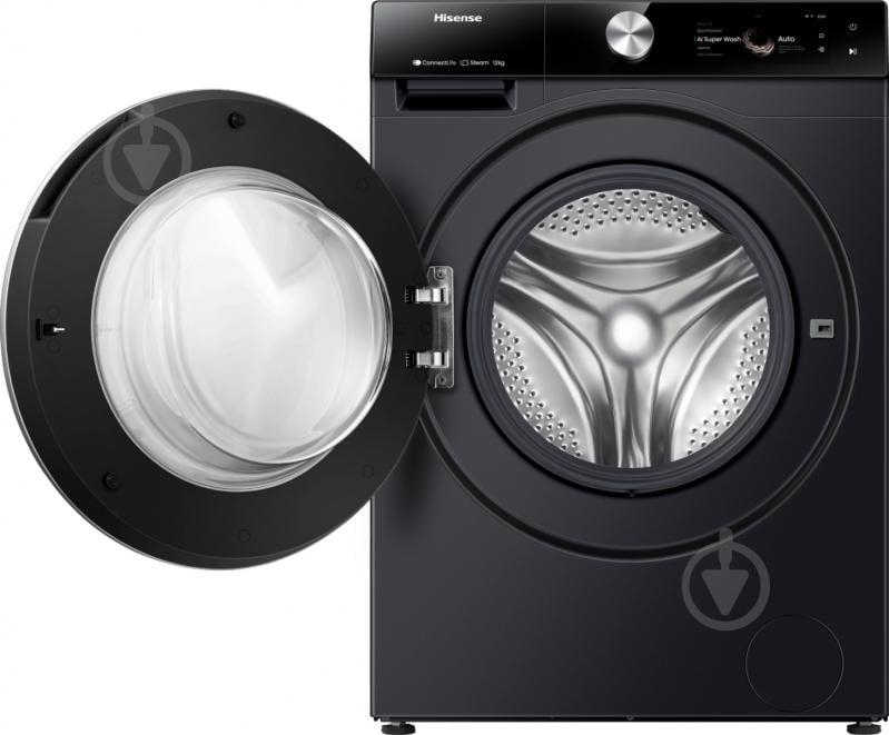 Стиральная машина Hisense WF7S1247BB + сушильная машина DH7S107BB - фото 3 Стиральная машина Hisense WF7S1247BB + сушильная машина DH7S107BB - фото 3