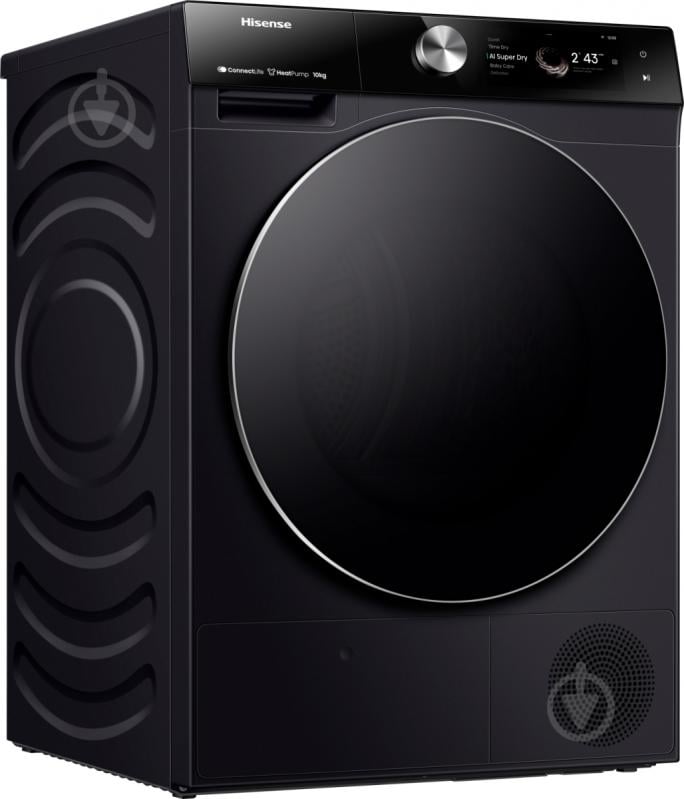 Стиральная машина Hisense WF7S1247BB + сушильная машина DH7S107BB - фото 12 Стиральная машина Hisense WF7S1247BB + сушильная машина DH7S107BB - фото 12