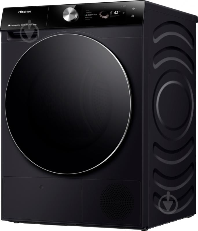 Стиральная машина Hisense WF7S1247BB + сушильная машина DH7S107BB - фото 10 Стиральная машина Hisense WF7S1247BB + сушильная машина DH7S107BB - фото 10