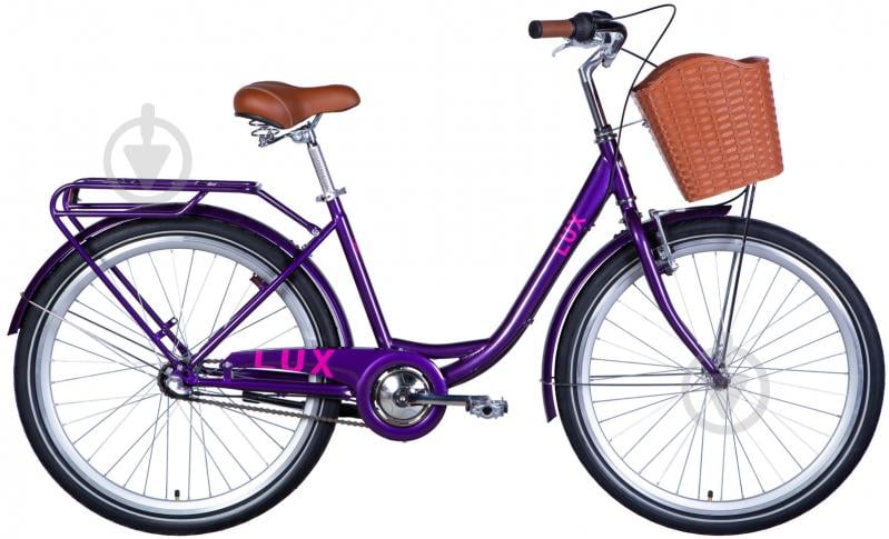 Велосипед Dorozhnik 26" 17"(43 см) LUX PH OPS-D-26-274 сливовый - фото 1 Велосипед Dorozhnik 26" 17"(43 см) LUX PH OPS-D-26-274 сливовый - фото 1