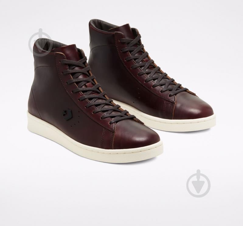 Черевики Converse PRO LEATHER HI 168750C р.43 коричневий - фото 4