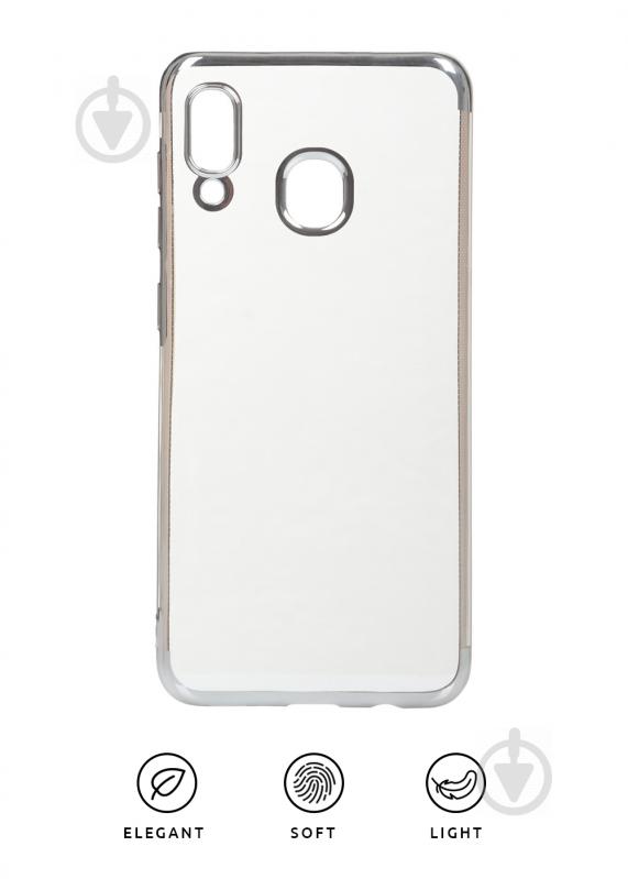 Панель Armorstandart Air Glitter для Samsung Galaxy A30 2019 (A305) Silver (ARM54433) - фото 2