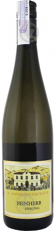 Вино DR. HEIDEMANNS-BERGWEILER Peter Nicolay Riesling Trocken біле сухе 0,75 л - фото 1