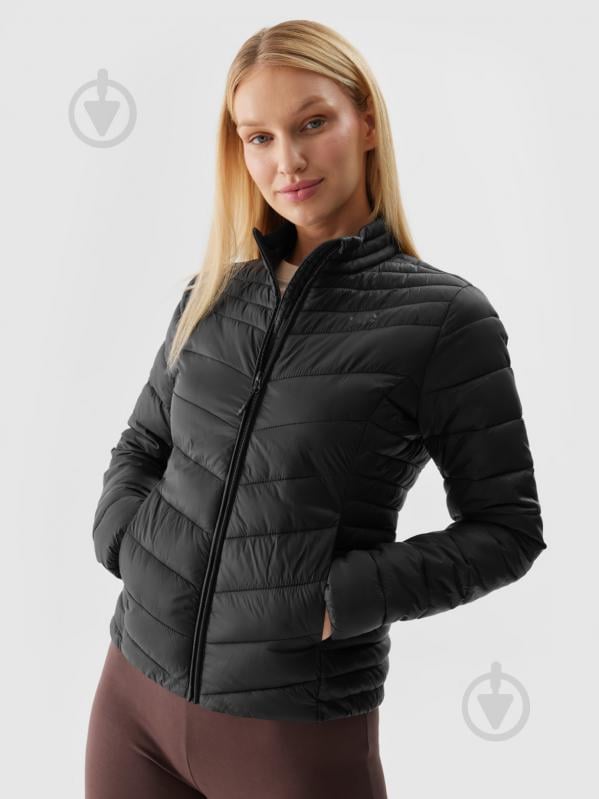 Куртка 4F DOWN JACKET F350 4FWSS24TDJAF350-20S р.XS чорна - фото 4