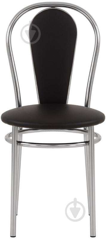 Стілець обідній Nowy Styl Florino Chrome BOX-4 V-4 хром/чорний - фото 2 Стілець обідній Nowy Styl Florino Chrome BOX-4 V-4 хром/чорний - фото 2