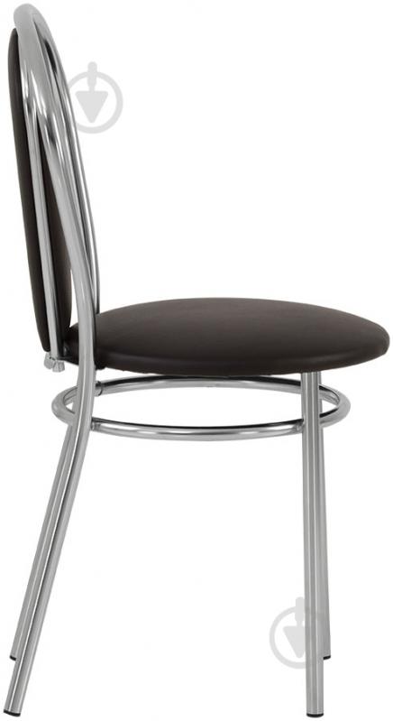 Стілець обідній Nowy Styl Florino Chrome BOX-4 V-4 хром/чорний - фото 3 Стілець обідній Nowy Styl Florino Chrome BOX-4 V-4 хром/чорний - фото 3