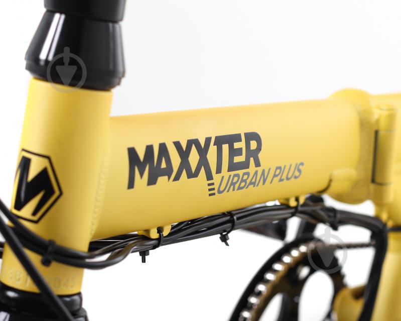 Электровелосипед Maxxter URBAN PLUS (yellow-black) 16" - фото 11