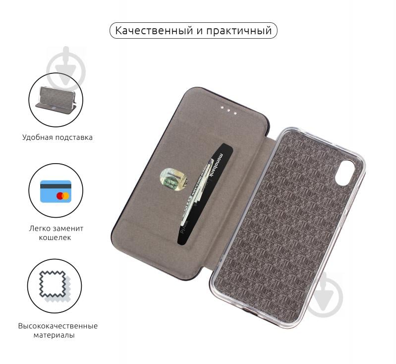 Чехол-книжка Armorstandart G-Case для Honor 10i Black (ARM54692) - фото 2