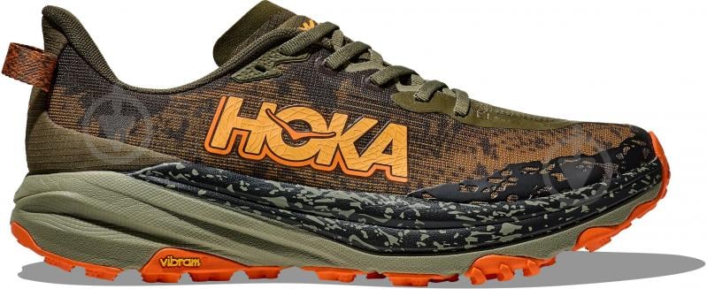 Кроссовки чоловічі демісезонні Hoka SPEEDGOAT 6 1147791-AQL р.41 1/3 коричневые - фото 1