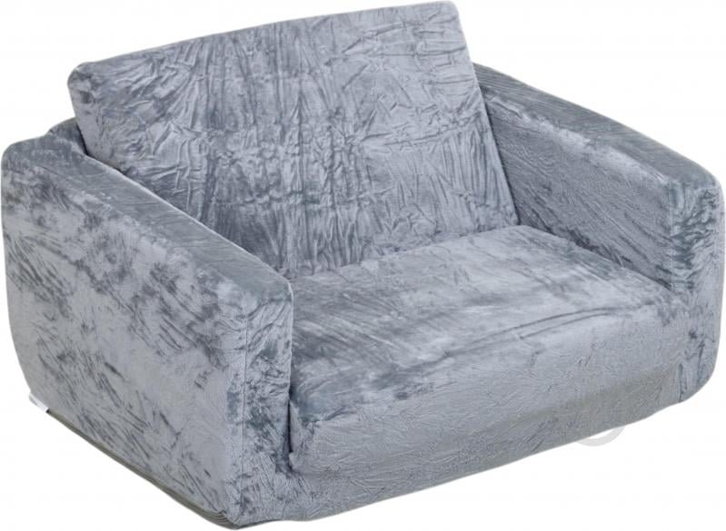 Крісло дитяче PIXIE 2в1 63x43x40 см 5022 сірий - фото 2 Крісло дитяче PIXIE 2в1 63x43x40 см 5022 сірий - фото 2