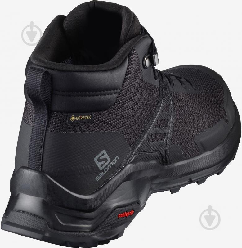 Черевики Salomon X RAISE MID GTX L41095700 р.43 1/3 чорний - фото 4