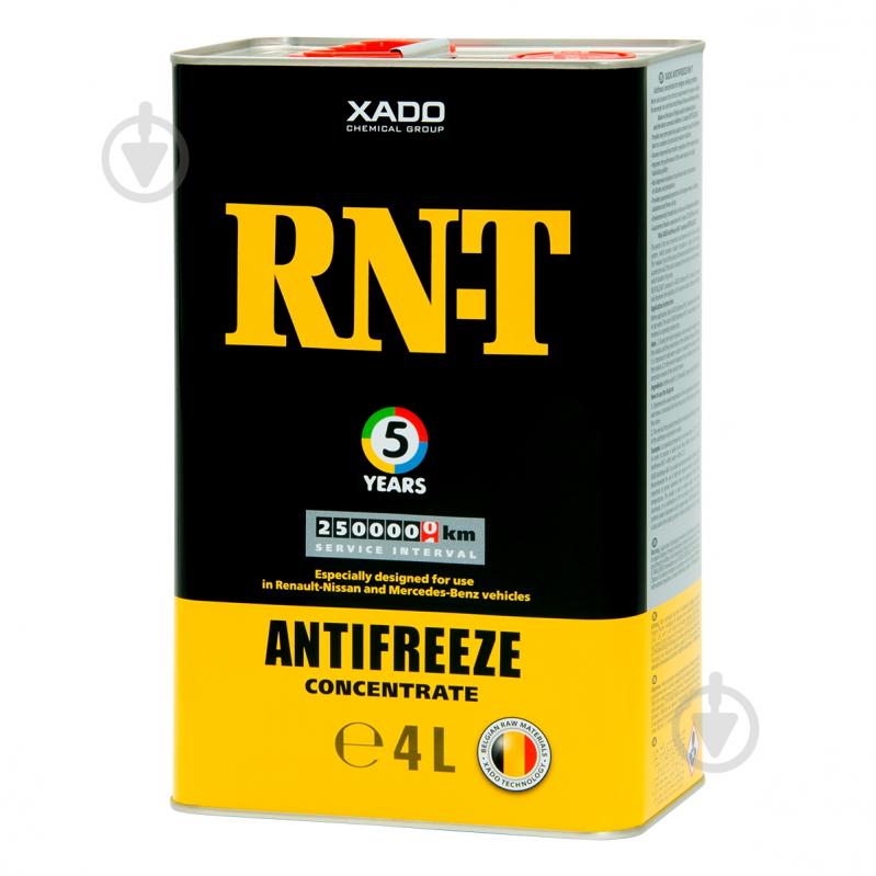 Антифриз XADO RN-T от -40 до +110 концентрат 4 л (ХА 50314) - фото 3