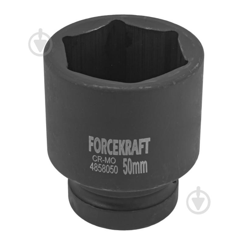 Головка ударная 1'', 50 мм (6 г) Forcekraft 1 шт. FK-4858050 - фото 1