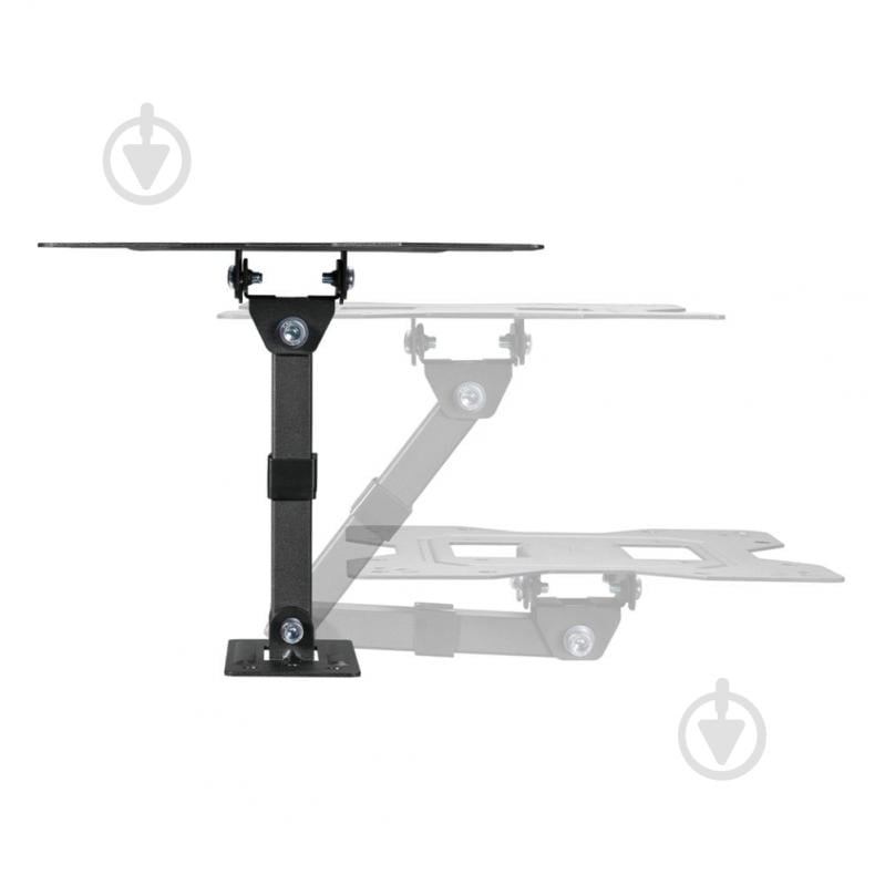 Кронштейн iTech LCD522B поворотно-похилі 23"-43" чорний - фото 8