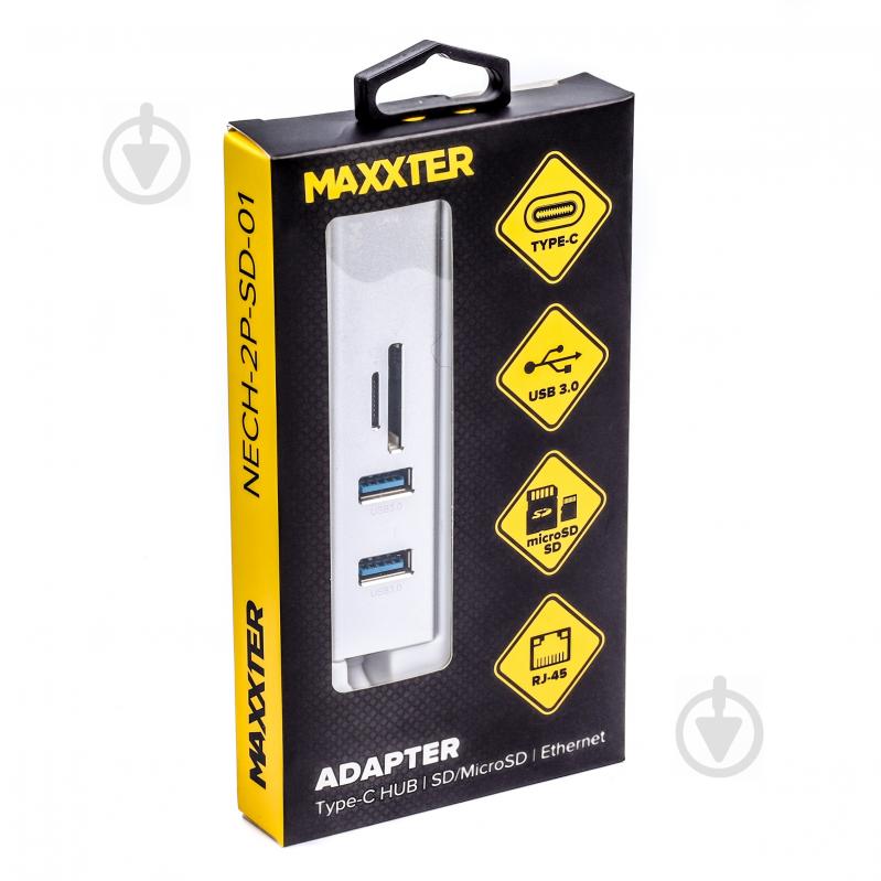 Адаптер Maxxter с USB на Gigabit Ethernet 2 Ports USB 3.0 - фото 3