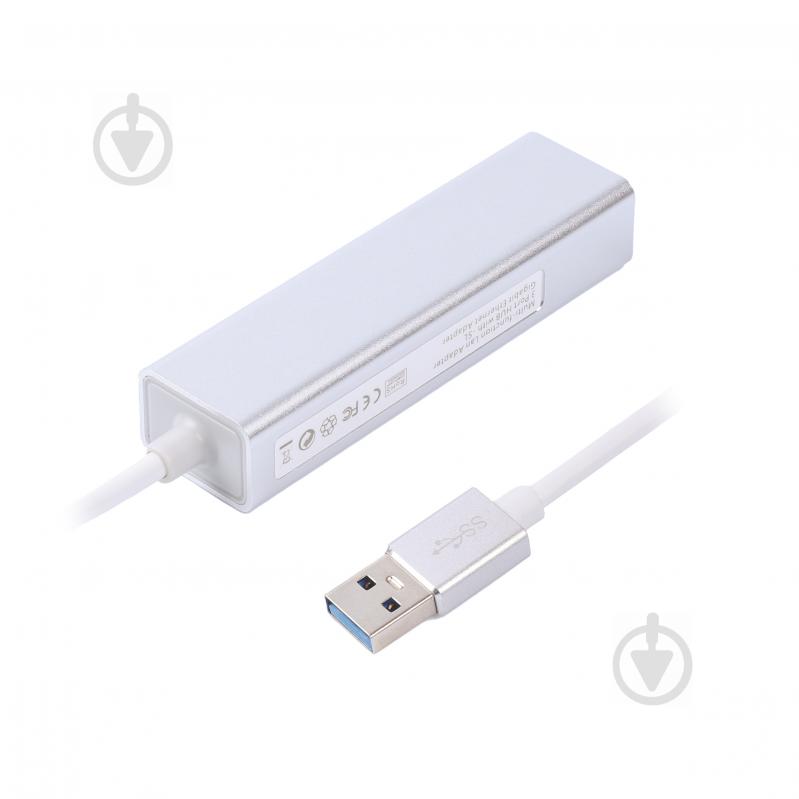 Адаптер Maxxter з USB на Gigabit Ethernet 3 Ports USB 3.0 - фото 2