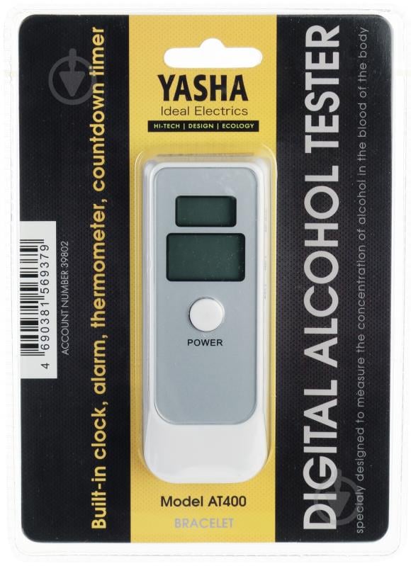 Алкотестер YASHA 39802 PFT-662 - фото 6