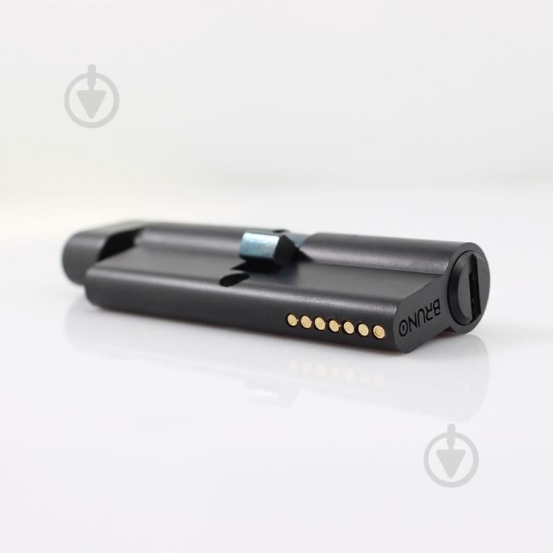 Циліндр Bruno 40x40 ключ-вороток 80 мм чорний - фото 2 Циліндр Bruno 40x40 ключ-вороток 80 мм чорний - фото 2