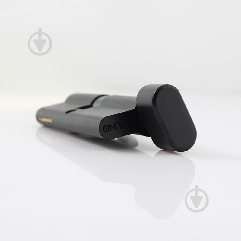 Циліндр Bruno 40x40 ключ-вороток 80 мм чорний - фото 3 Циліндр Bruno 40x40 ключ-вороток 80 мм чорний - фото 3