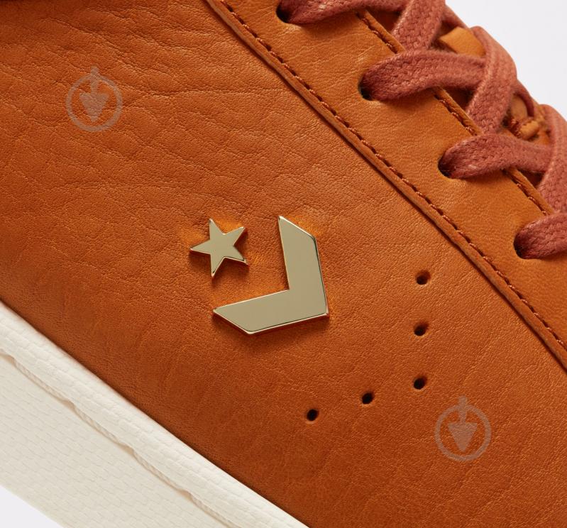 Кеди Converse PRO LEATHER OX 168853C р.44 коричневий - фото 5