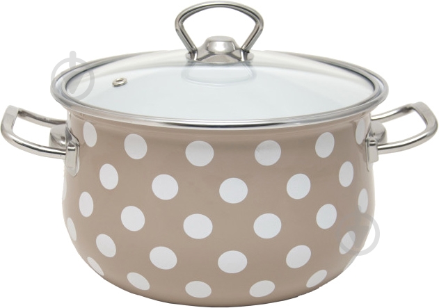 Кастрюля Infinity Горошек 5 л - фото 1