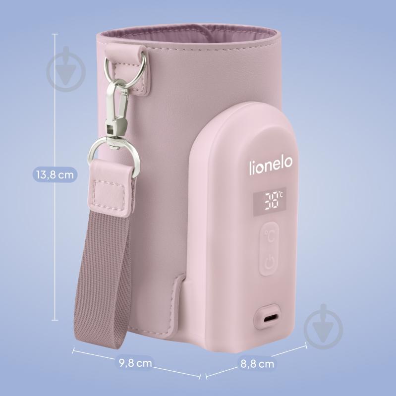 Подогреватель Lionelo THERMUP GO EVO PINK MIST - фото 2 Подогреватель Lionelo THERMUP GO EVO PINK MIST - фото 2
