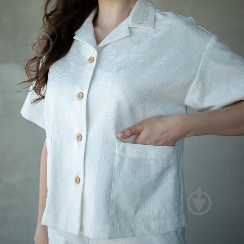 Блуза Эдельвика р. XL молочный 06-25/00 - фото 3 Блуза Эдельвика р. XL молочный 06-25/00 - фото 3