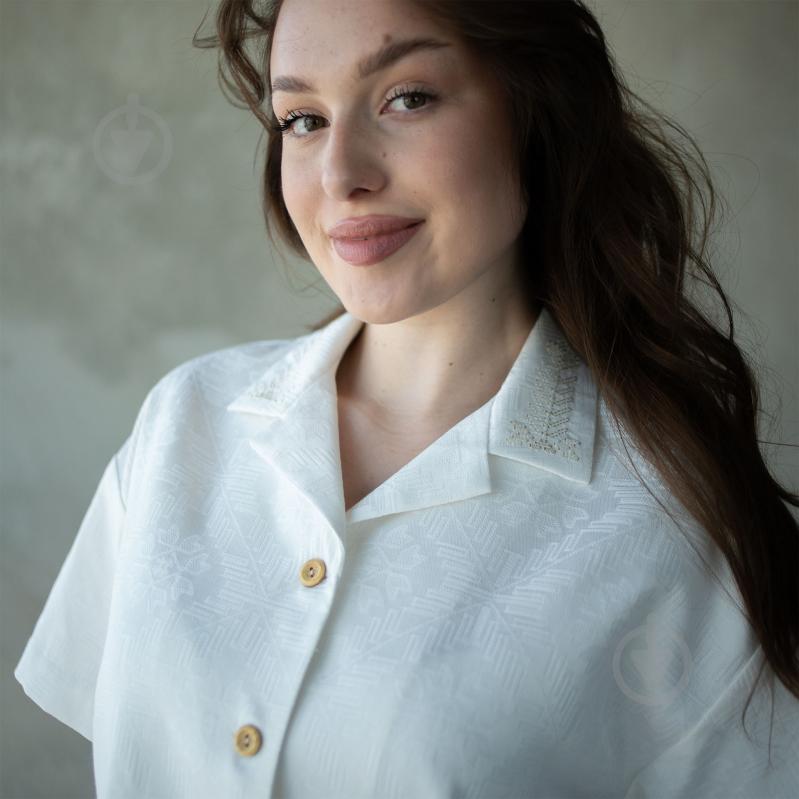 Блуза Эдельвика р. XL молочный 06-25/00 - фото 4 Блуза Эдельвика р. XL молочный 06-25/00 - фото 4