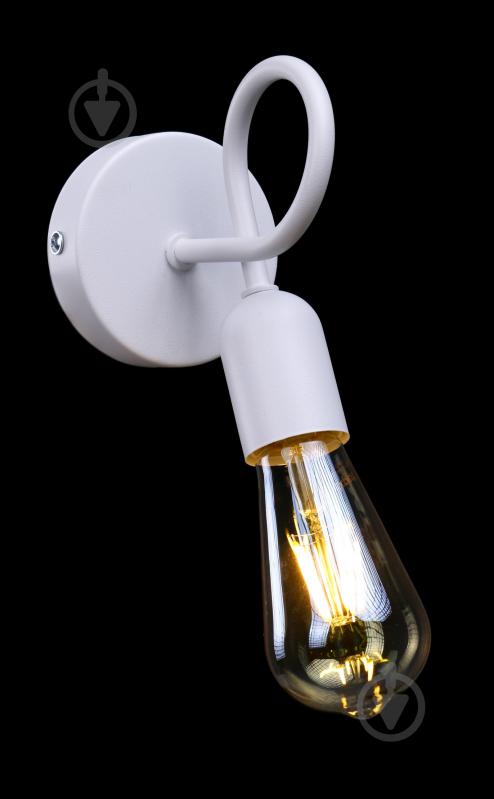 ВІТРИНА! Бра TK Lighting Fado 1x60 Вт E27 білий 3166 - фото 2