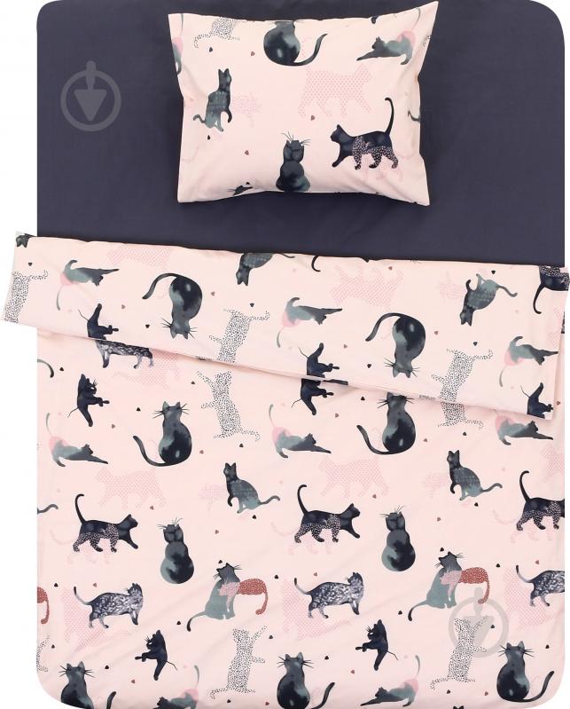 Комплект постельного белья 1.5 CATS мультиколор - фото 1 Комплект постельного белья 1.5 CATS мультиколор - фото 1